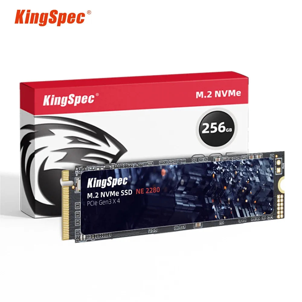 KingSpec M2 SSD NVMe 256GB 512GB 1TB 128GB M.2 NMVe 2280 PCIe 3.0 Hard Disk Internal Solid State Drive for Laptop Desktop - petguardiansupplies