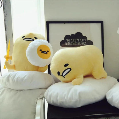 Cute Gudetama Plush Toy - Soft Cuddly Stuffed Hug Doll Plushies - petguardiansupplies