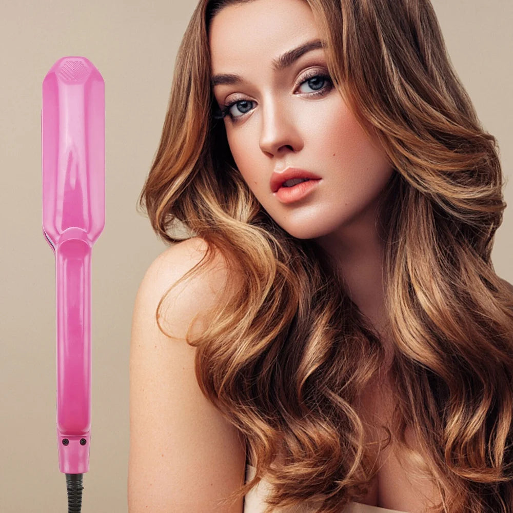 Hair Curler Crimper Crimping Wave Titanium Alloy Plate Waver - petguardiansupplies