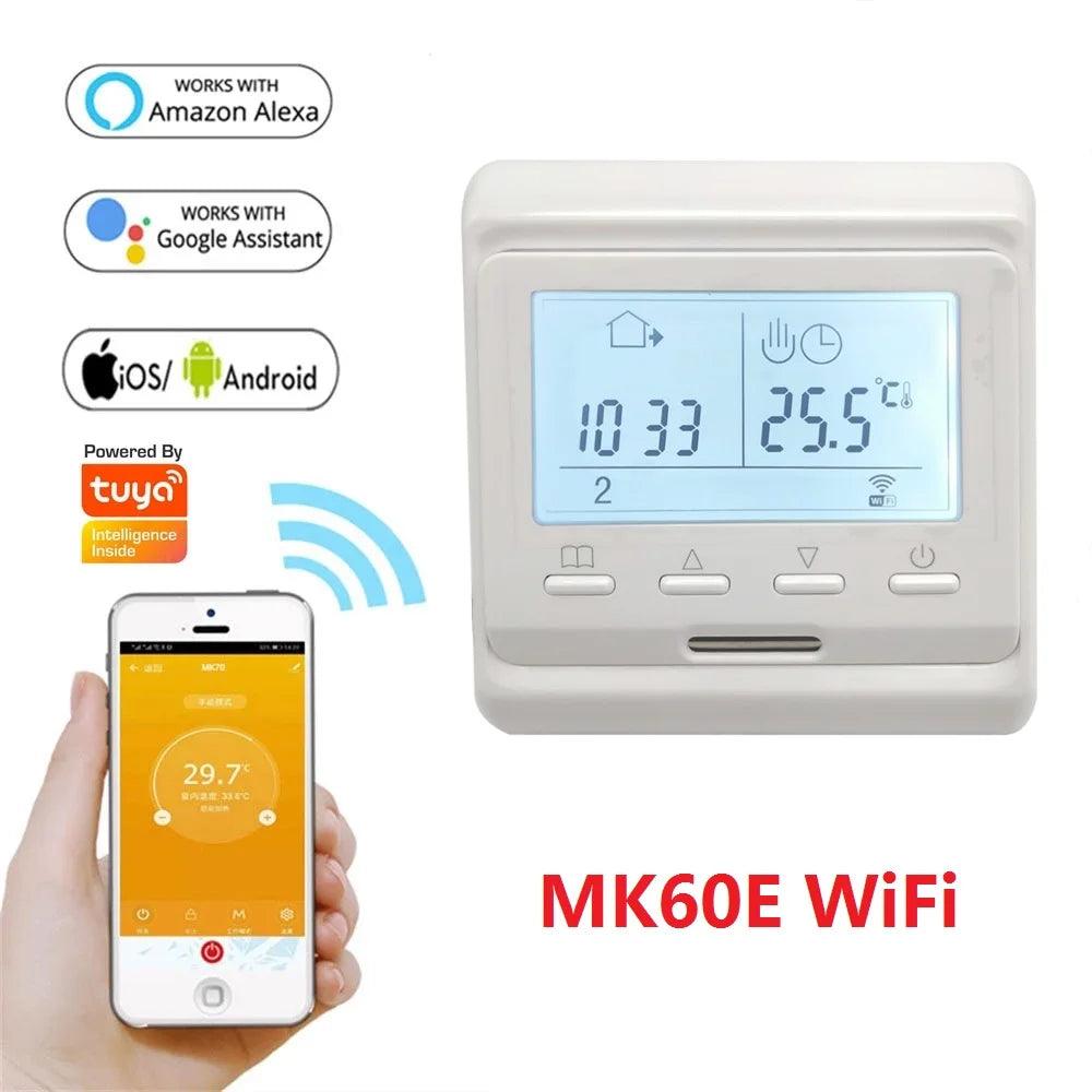 MINCO HEAT Programmable Tuya Smart WiFi Thermostat Electric Heating Warm Floor Temperature Controller - petguardiansupplies