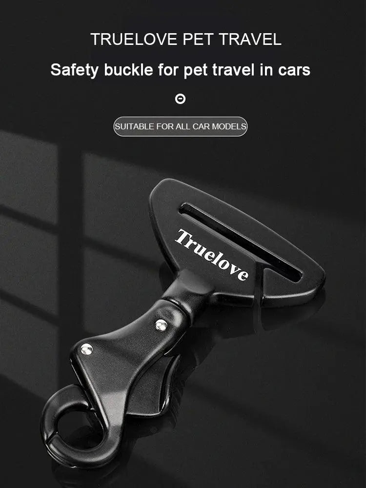 Truelove Pet All Car Seat Belt Safety Buckle with Collar or Harness High-quality Lightweight Aluminium Alloy Portable TLM1993 - petguardiansupplies