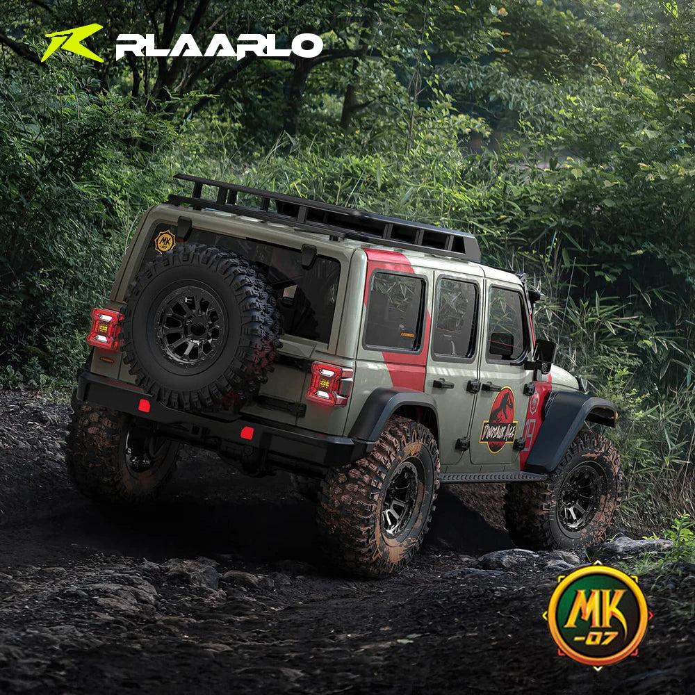 RLAARLO Croboll MK07 1/7 RC Electric Remote Control Model Car Rock Crawler 4WD Brushed RTR Adult Children's Toys - petguardiansupplies