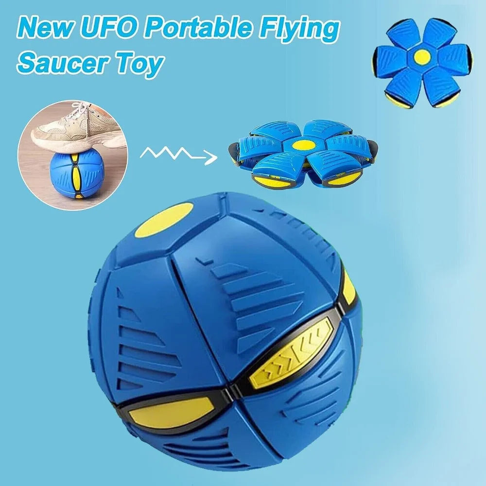 Flying Saucer Ball Pet Dog Toy Outdoor Play for Dogs - petguardiansupplies