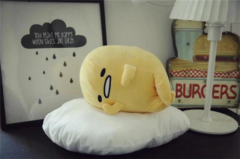 Cute Gudetama Plush Toy - Soft Cuddly Stuffed Hug Doll Plushies - petguardiansupplies