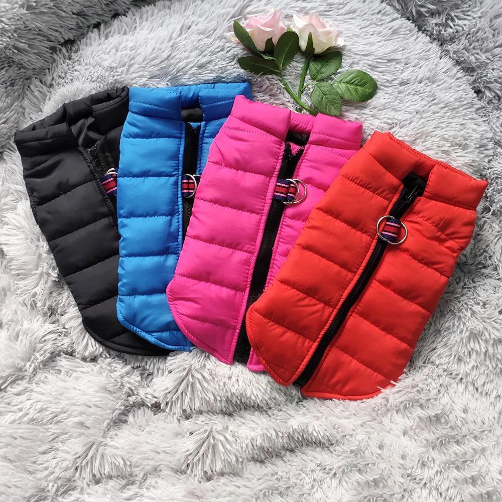 Waterproof Pet Jacket Winter Warm Dog Clothes for Small Dogs Puppy Cat Vest Chihuahua Costume Pug Poodle Yorkie Schnauzer Coats - petguardiansupplies