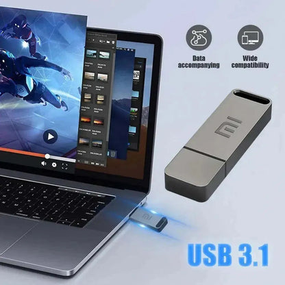 Xiaomi 2TB USB3.0 Metal Flash Drives Memory 1TB 512GB 256GB 128GB 64GB 32GB Waterproof Usb Stick High Speed OTG Pen Drive For PC - petguardiansupplies