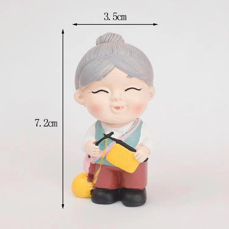 Longevity Grandma Grandpa Cake Topper for Old People Birthday Party Decoration Chinese Blessing Baking Supplies Dessert Gifts - petguardiansupplies