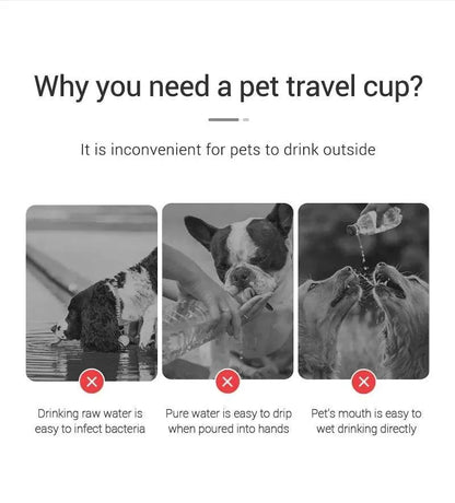 Puppy Water Bottle For Small Medium Large Dogs Cat Travel Portable Leakproof Pet Drinking Bowls Chihuahua Pug Water Dispensers - petguardiansupplies