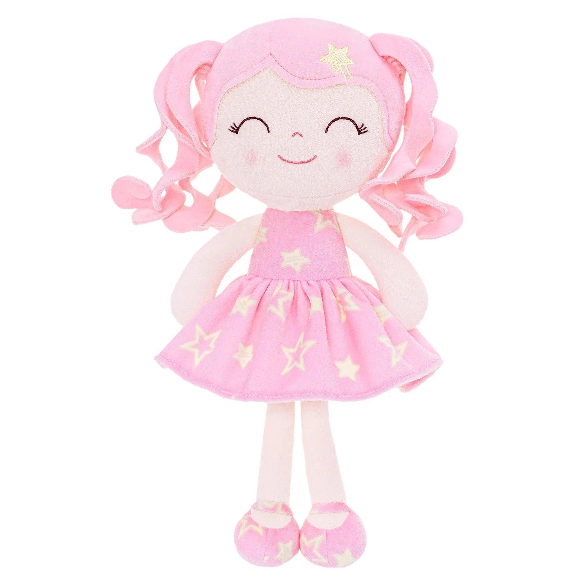 Gloveleya Plush Toys Girl Gifts for Kids Baby Lovely Soft Doll Toys Girl‘s Birthday Gift Princess Limited Curls Stuffed Dolls 30 - petguardiansupplies