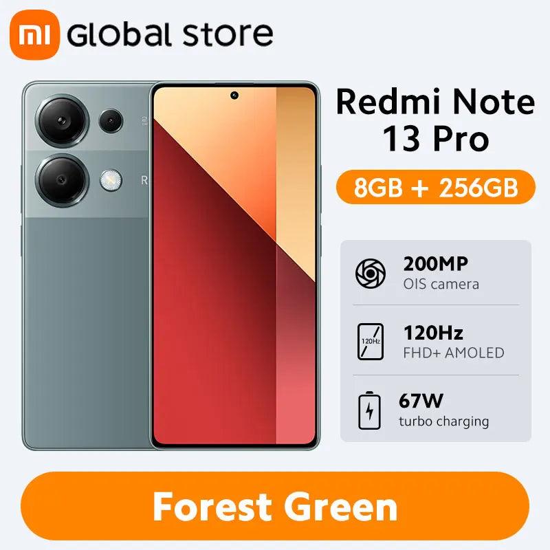 New Global Version Xiaomi Redmi Note 13 Pro 4G Smartphone MTK Helio G99-Ultra 6.67" AMOLED display 67W Turbo Charge with 5000mAh - petguardiansupplies