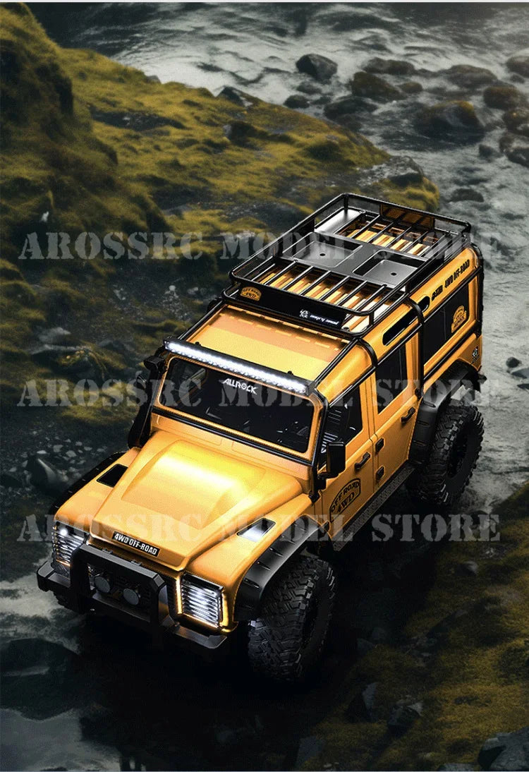 New MJX 1/8 FOC Sensory Brushless H8H Westward ALLLOCK The Defender Simulation Climbing Model RC Car 2S/3S - petguardiansupplies