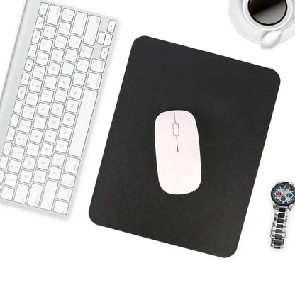 Small PU mouse pad Non-Slip Gaming Desktop Leather Mouse Pad Waterproof Anti-Scratch Easy To Clean Mat For PC Laptop Desktop - petguardiansupplies