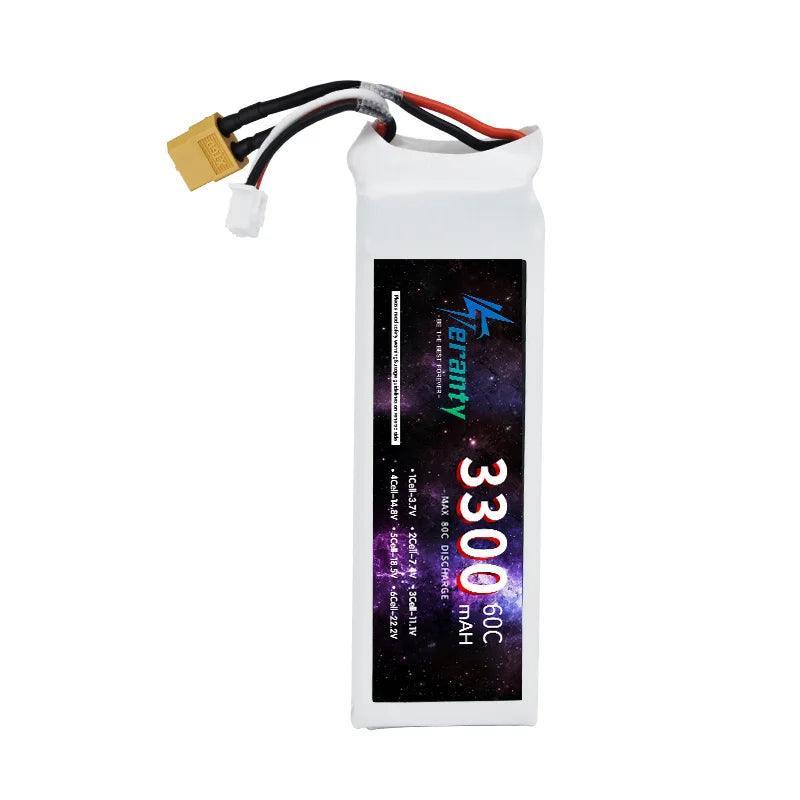 Upgrade 3300mAh 7.4V 2S LiPo Battery For RC Car Quadcopter Boat Drones Spare Parts 60C Battery With JST XT30 XT60 Plug - petguardiansupplies