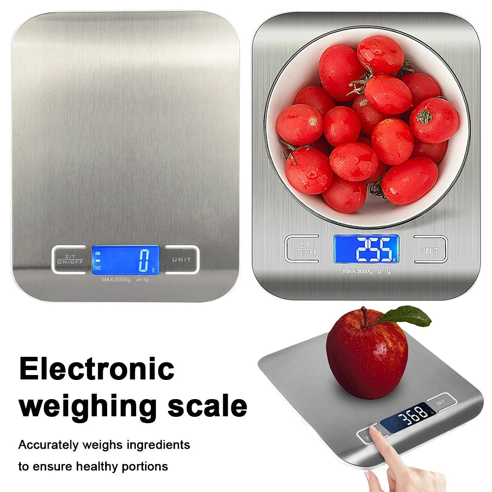 5Kg Kitchen Digital Scale LCD Display Mini Precision Weight Scale 0.1g Food Balance Measure Tools Cooking Baking Measuring Tools - petguardiansupplies