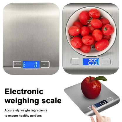 5Kg Kitchen Digital Scale LCD Display Mini Precision Weight Scale 0.1g Food Balance Measure Tools Cooking Baking Measuring Tools - petguardiansupplies