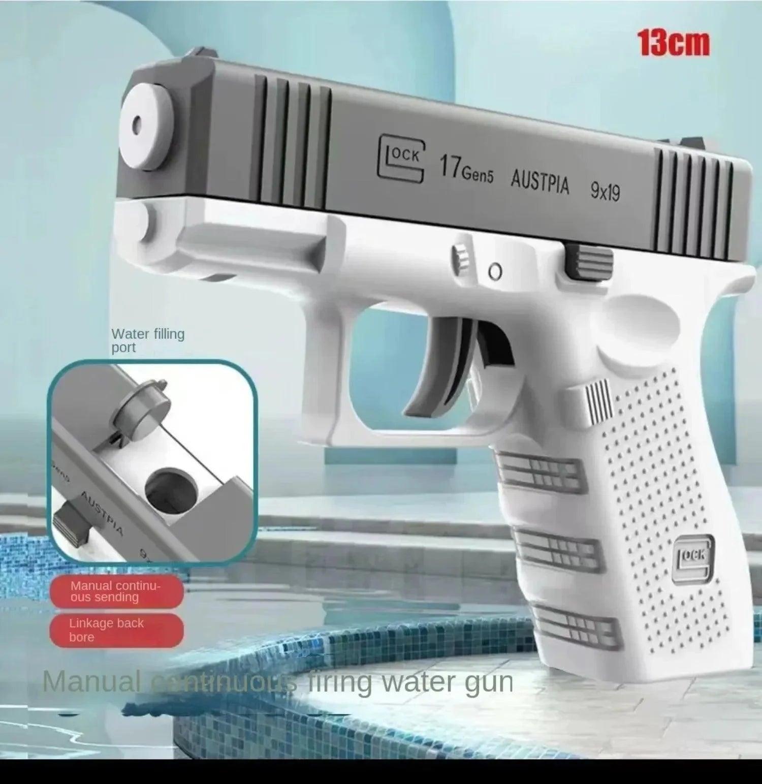 Water Guns Pistol Toy Squirt Guns Blaster for Shooting Games Outdoor Toys Water Blaster Pistol for Kids Adult Toy Gun - petguardiansupplies