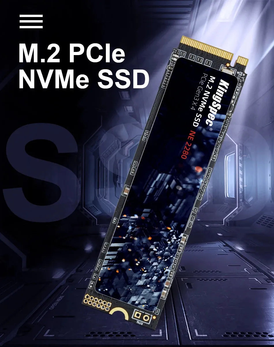 KingSpec M2 SSD NVMe 256GB 512GB 1TB 128GB M.2 NMVe 2280 PCIe 3.0 Hard Disk Internal Solid State Drive for Laptop Desktop - petguardiansupplies