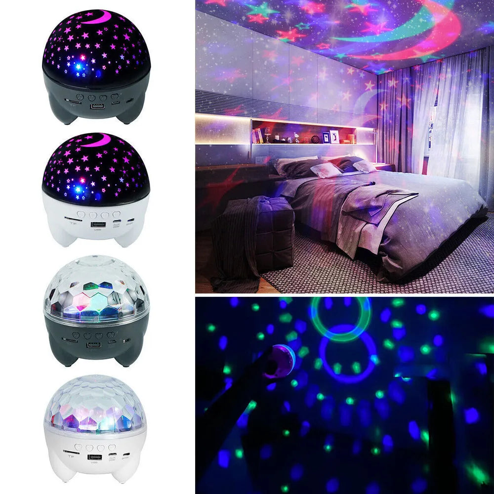 LED Aurora Projector Night Light - Galaxy Projection Lamps - petguardiansupplies