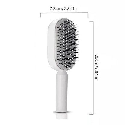 Self Cleaning Hair Brush, 3D Air Cushion Hair Brushes for Women, Airbag Massage Combs for Women, Hair Brush for Thick Hair - petguardiansupplies