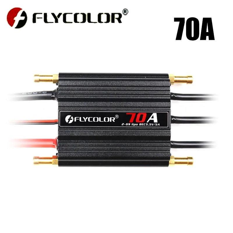 Original Flycolor 50A 70A 90A 120A 150A Brushless ESC Speed Controller Progaming Card 2-6S Lipo BEC 5.5V/5A for RC Boat - petguardiansupplies