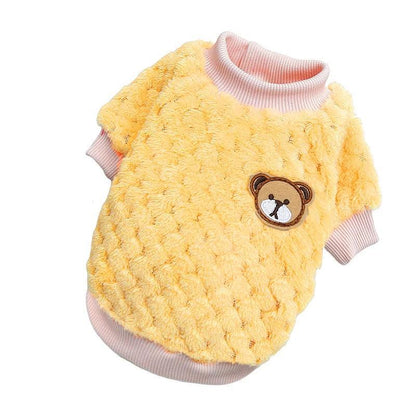 Winter Warm Pet Clothes for Small Dogs Puppy Cat Pullover Soft Fleece Chihuahua Vest French Bulldog Costume Yorkie Pug Jacket - petguardiansupplies