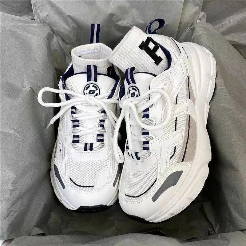 Shoes For Men Women's Chunky White Luxary Sneakers Ladies Running Casual Shoes Fashion Light Male Tenis Sports Fitness Footwear - petguardiansupplies