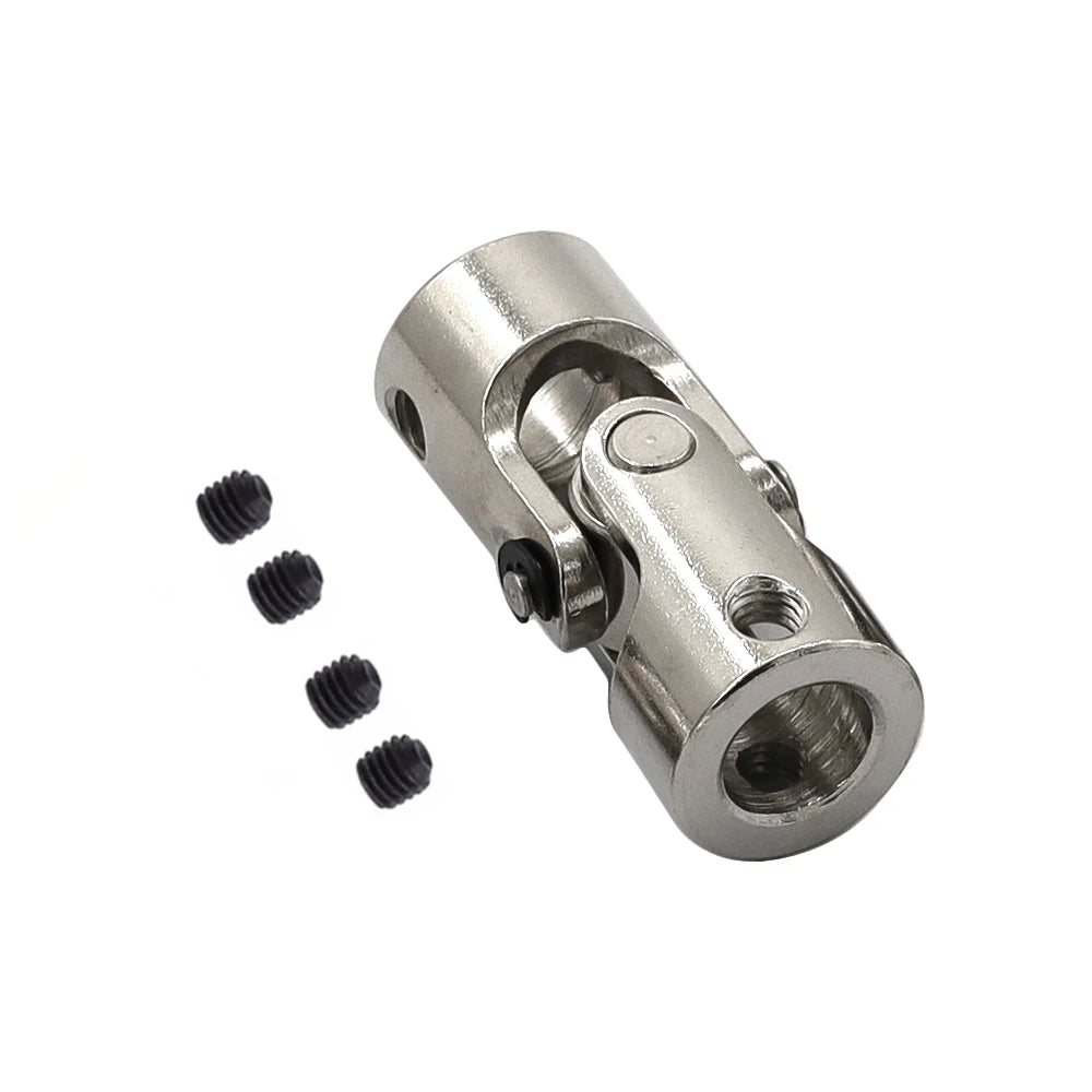 RC Boat Car Shaft Coupler Metal Cardan Joint Motor Connector Universal Joint Coupling Gimbal 2/2.3/3/3.17/4/5/6/8/10/12mm - petguardiansupplies