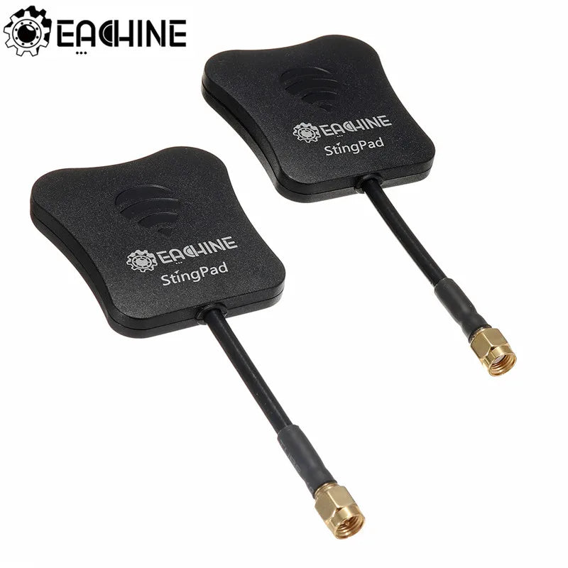 Eachine StingPad 5.8G 16dBi High Gain Flat Panel FPV Antenna SMA/RP-SMA For Receiver RC Drones Quadcopter Spare Part - petguardiansupplies