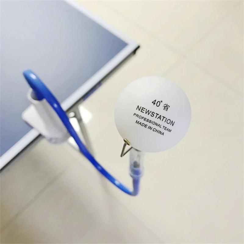 1Pc Table Tennis Trainer Ping Pong Ball Machine for Stroking Table Tennis Training Robot Fixed Rapid Rebound Devices - petguardiansupplies