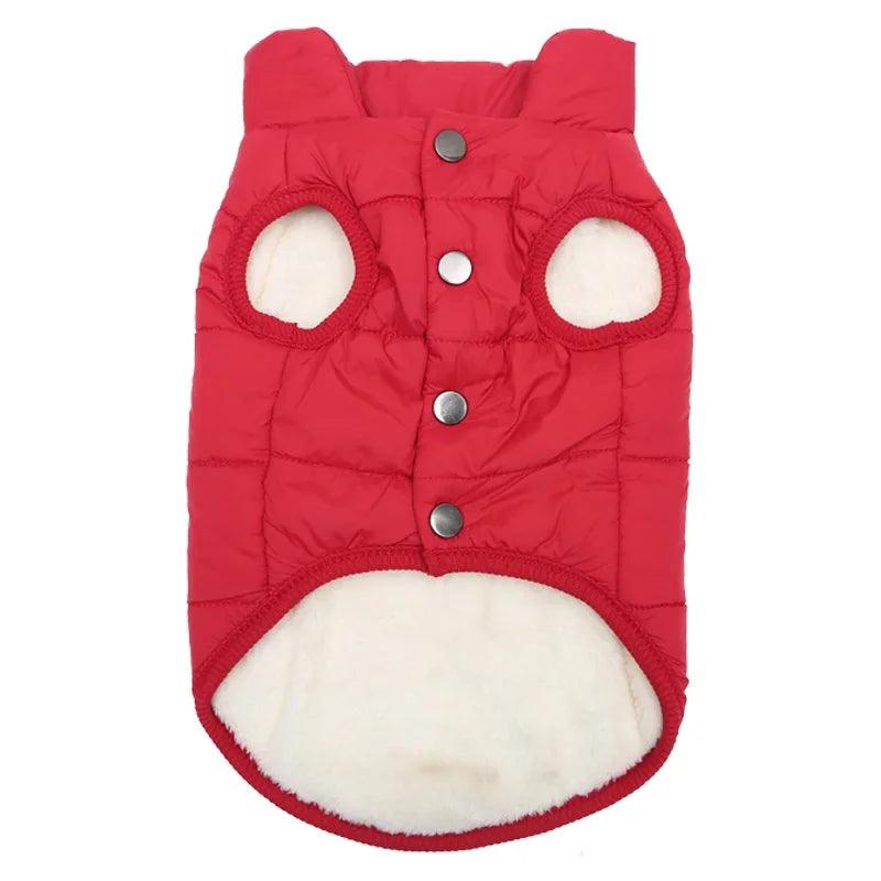 Pet Dog Vest Jacket Autumn Winter Warm Fleece Dog Coat Clothes For Small Medium Large Dogs Chihuahua French Bulldog Pug Clothing - petguardiansupplies