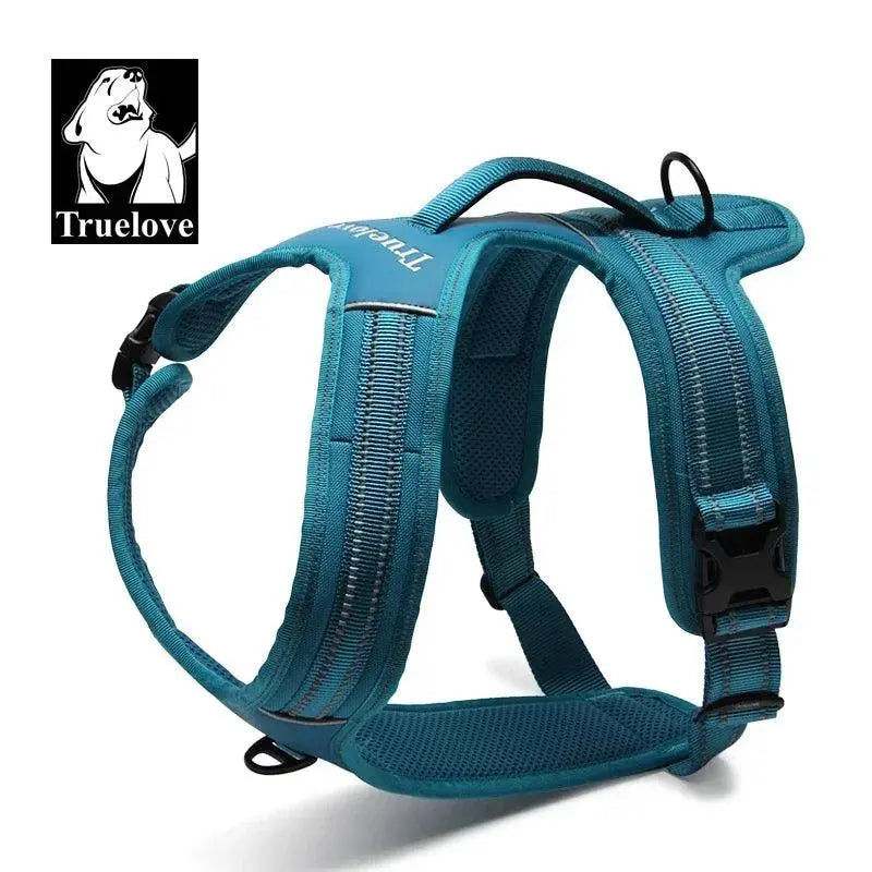 Truelove Sport Nylon Reflective No Pull Dog Harness Outdoor Adventure Pet Vest with Handle xs to xl 5 colors in stock factory - petguardiansupplies