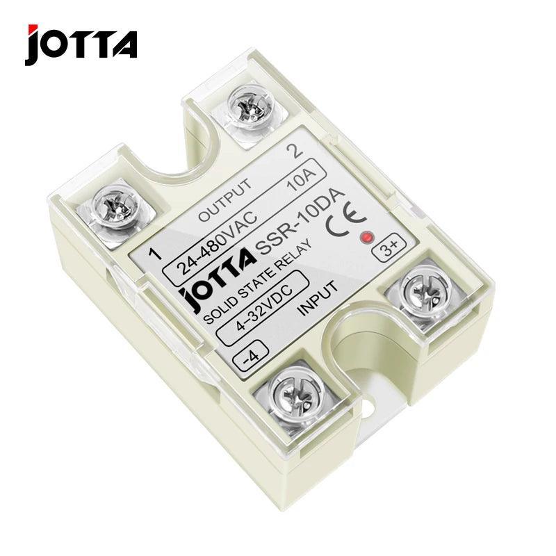 Solid State Relay Module SSR 10DA 25DA 40DA DC Control AC Single Phase With Plastic Cover For PID Temperature Control - petguardiansupplies