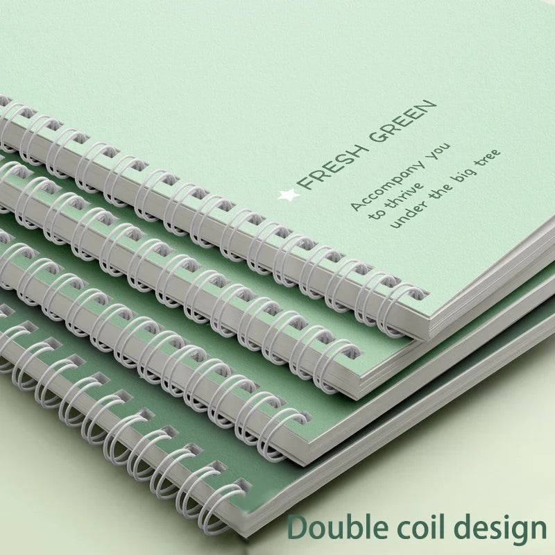 4Pcs/set thickened a5 coil notebook, book, simple notepad, student, high-value exercise book - petguardiansupplies