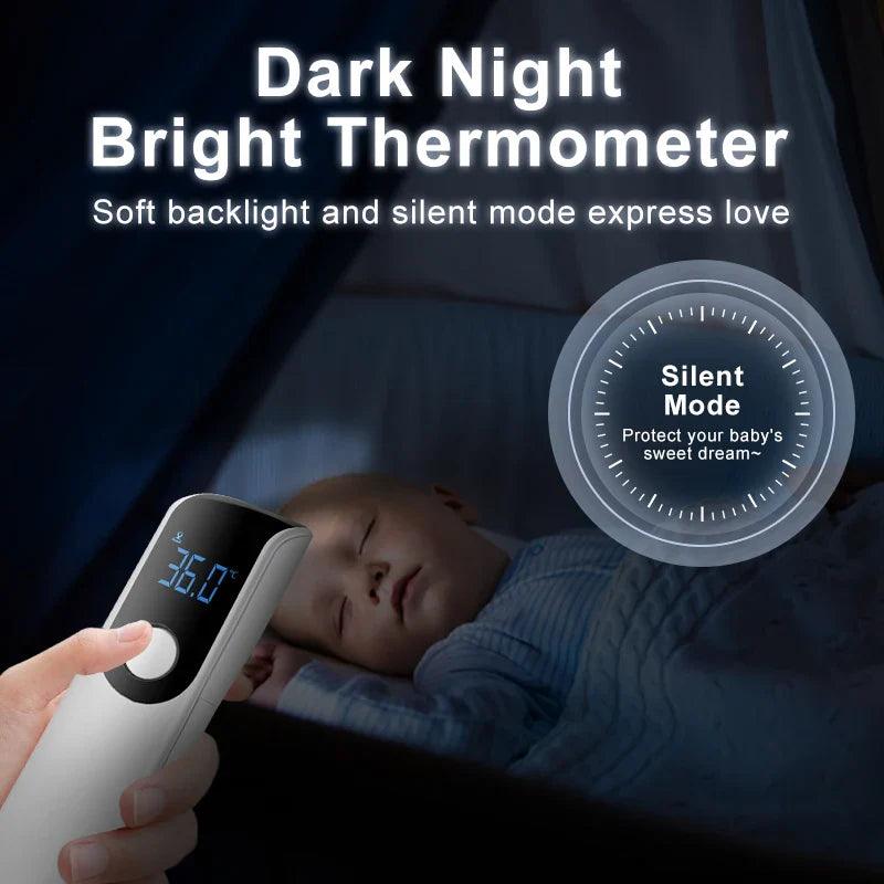 Medical Temperature Infrared Thermometer Forehead Digital Non-contact Thermomete LED Display Fever Measure Tool For Baby Adult - petguardiansupplies