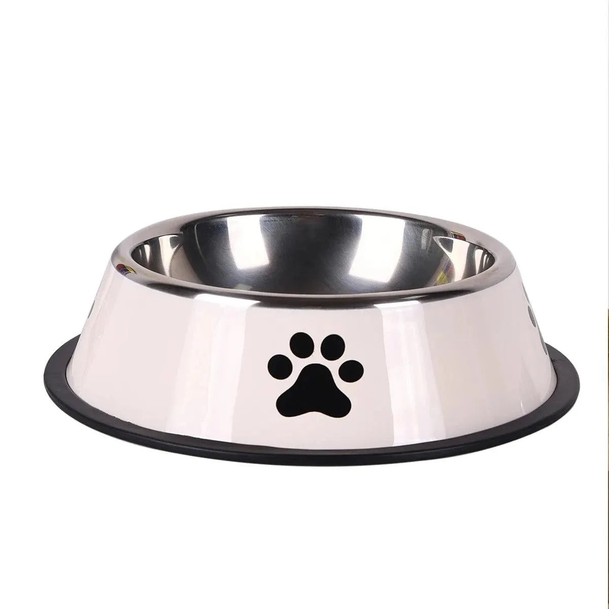 1PC Stainless Steel Pet Bowl Cat Bowl Dog Food Bowl Multi-Specification Anti-fall Food Bowl Food Bowl Feeding Pet Supplies - petguardiansupplies