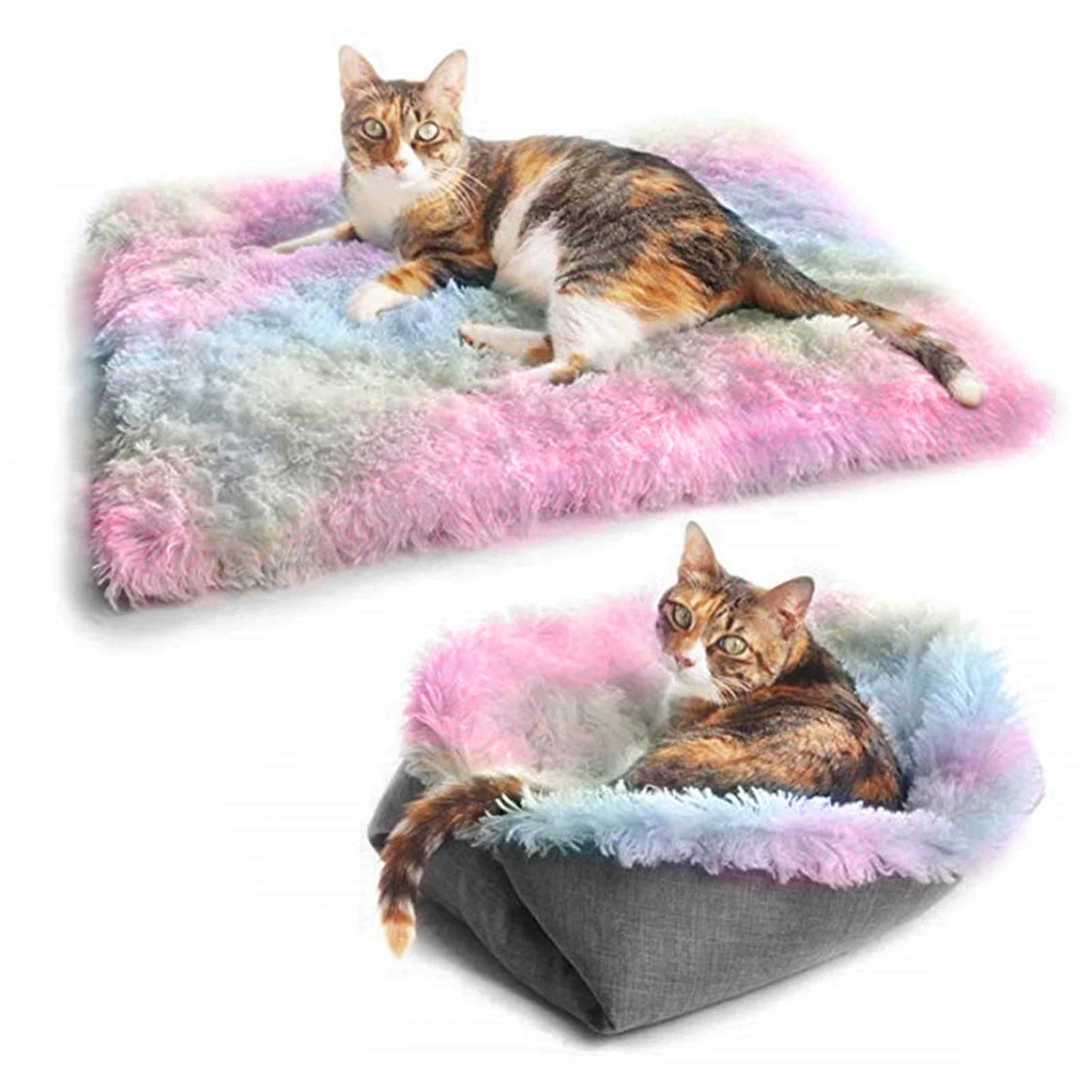 Cat Bed  Washable Cat Beds for Indoor Cats  Pet Bed Innovative Design  Safe Warming Comfortable Sleeping Surface Suitable - petguardiansupplies