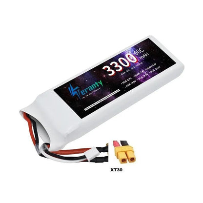 Upgrade 3300mAh 7.4V 2S LiPo Battery For RC Car Quadcopter Boat Drones Spare Parts 60C Battery With JST XT30 XT60 Plug - petguardiansupplies