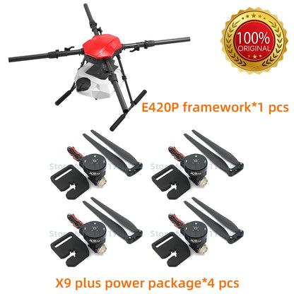 EFT E420P 20L 20kg Agricultural spray frame kit four-axis Folding Quadcopter with Hobbywing X9 plus power system - petguardiansupplies