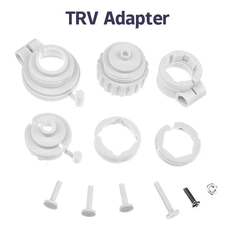 Adapters Tuya Radiator TRV Adaptor Smart Thermostatic Radiator Valve Suit For M30*1.5 TRV602/TRV604/TRV601/TRV603 - petguardiansupplies