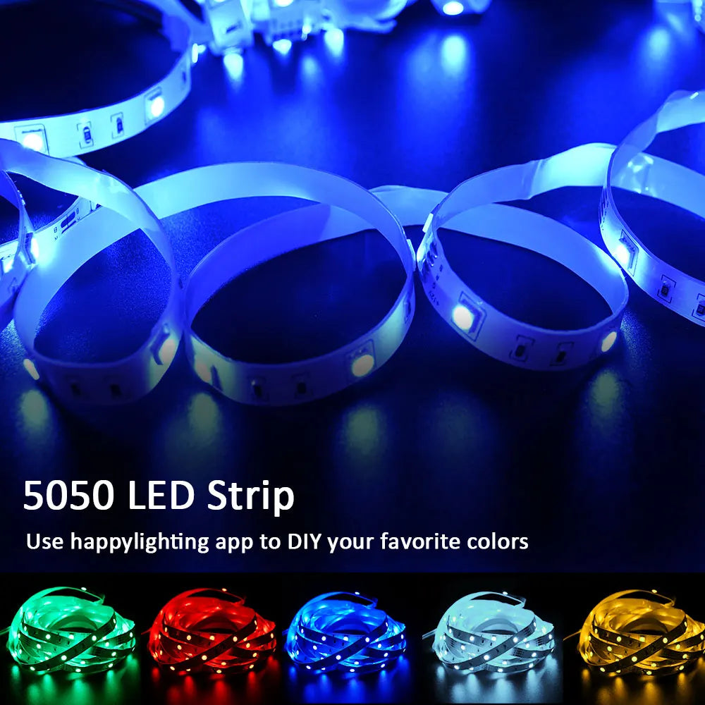 LED Strip Lights - Colour Changing Home LED lighting with Music Sync - petguardiansupplies