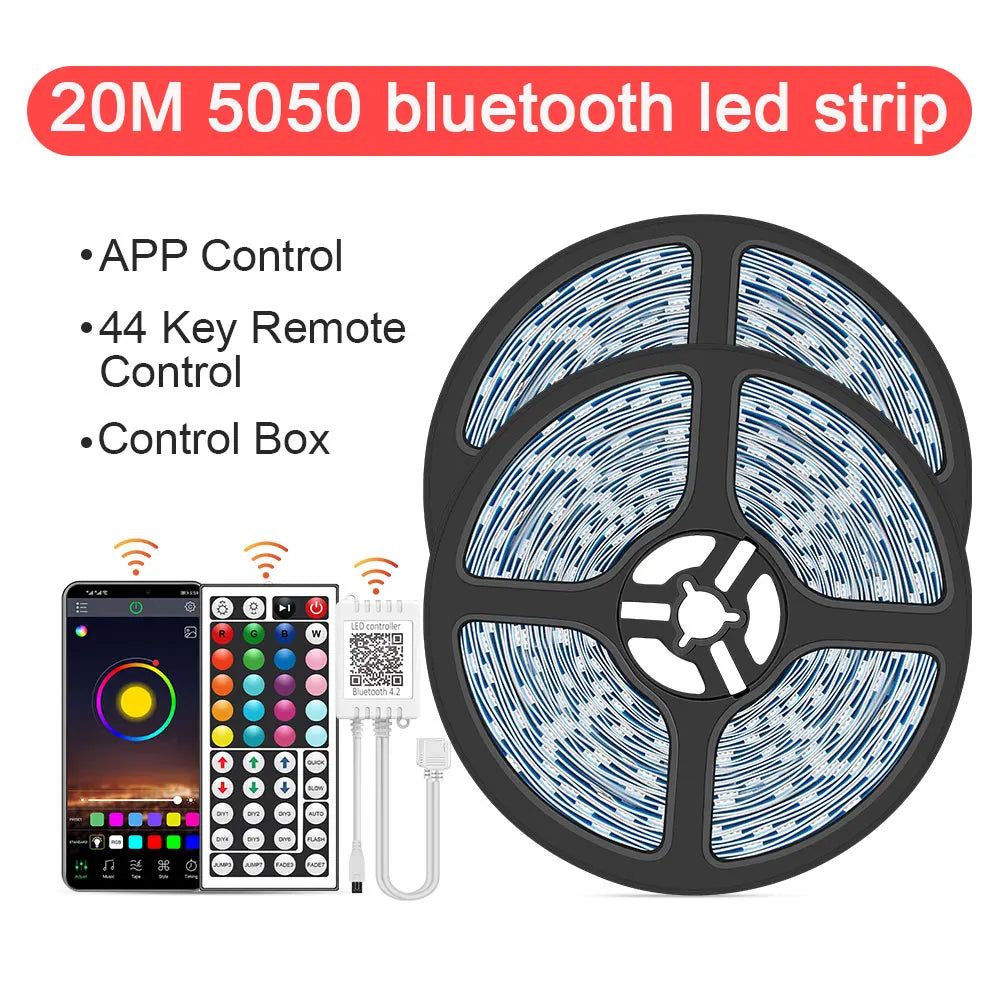 LED Strip Lights - Colour Changing Home LED lighting with Music Sync - petguardiansupplies