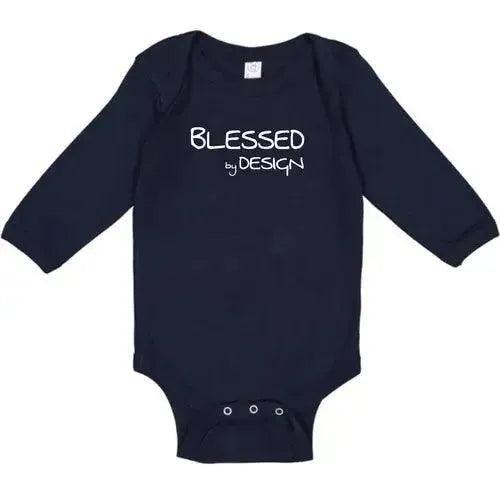 Infant Long Sleeve Graphic T-shirt - Blessed By Design - petguardiansupplies