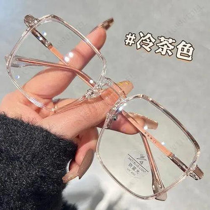 Unisex Square Reading Glasses Women Trendy Presbyopia Eyeglasses - petguardiansupplies