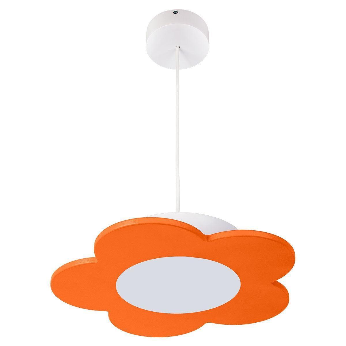 Hanging lamp Fiore LED orange - petguardiansupplies