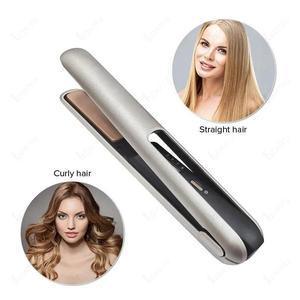 Cordless Hair Straightener Mini Portable Wireless Curler USB - petguardiansupplies