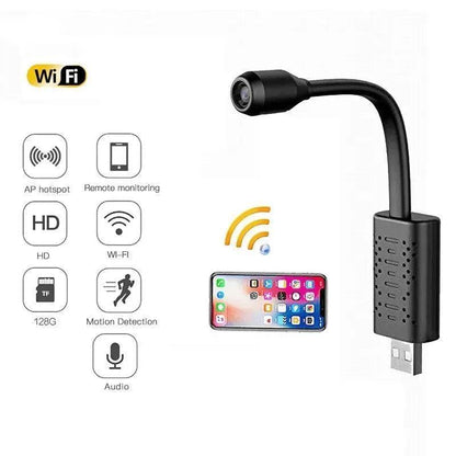 Wifi Mini DIY Camera USB 1080P Camera Motion Detect Home Security - petguardiansupplies