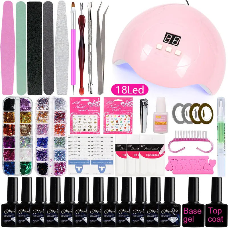 Beginner's Complete Nail Art Tool Kit-0