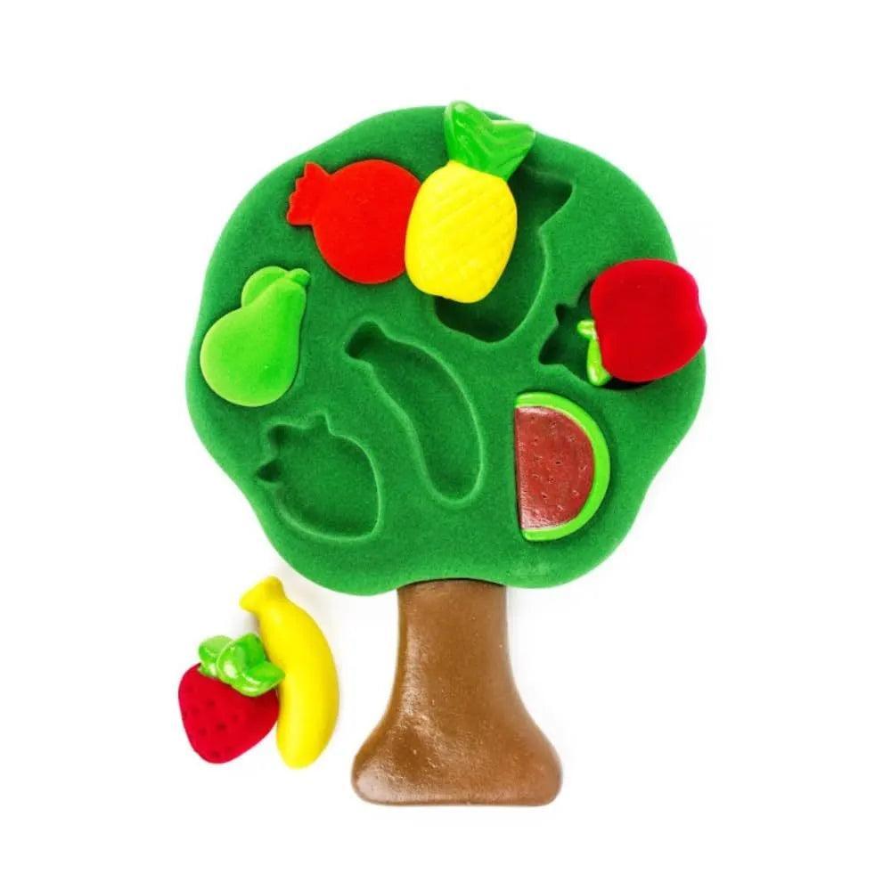 3D Fruit Shape Sorter Â– Educational Tree Shaped Puzzle With 7 Bright - petguardiansupplies