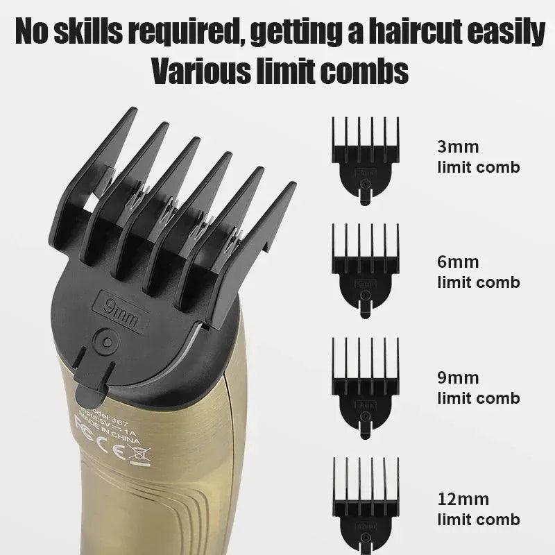 Household Men's Waterproof Electric Hair Clipper Multifunctional - petguardiansupplies