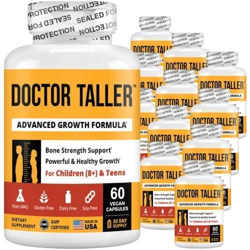 Doctor Taller, For Children (8+) & Teens, 60 Vegan Capsules - petguardiansupplies